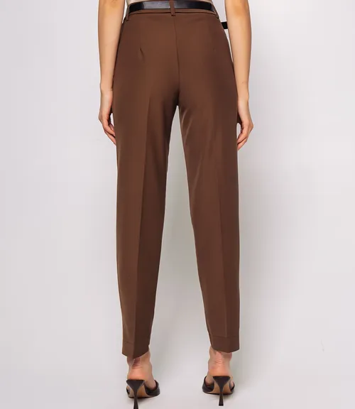 Брюки #КТ89121, коричневый