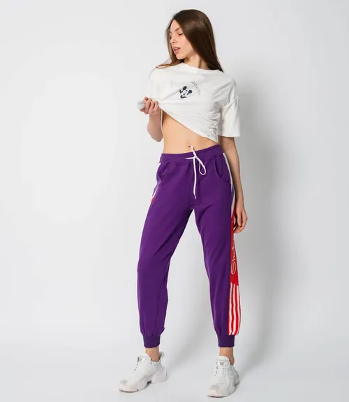 Спортивные брюки #613 (2), фиолетовый - фото 2