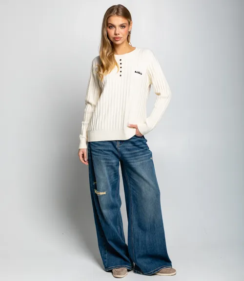 Джемпер #КТ8201 (5), кремовый