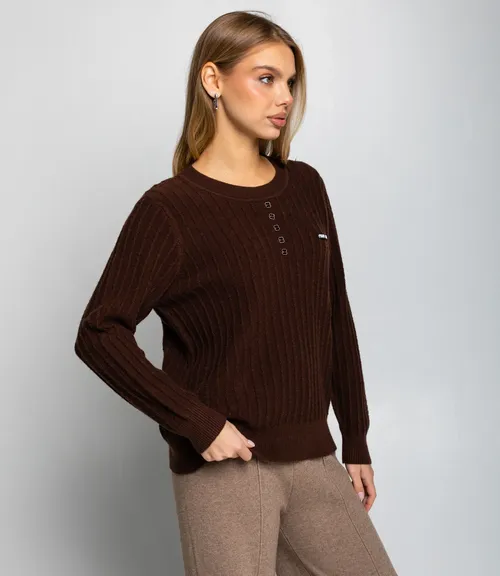 Джемпер #КТ8201 (5), шоколадный