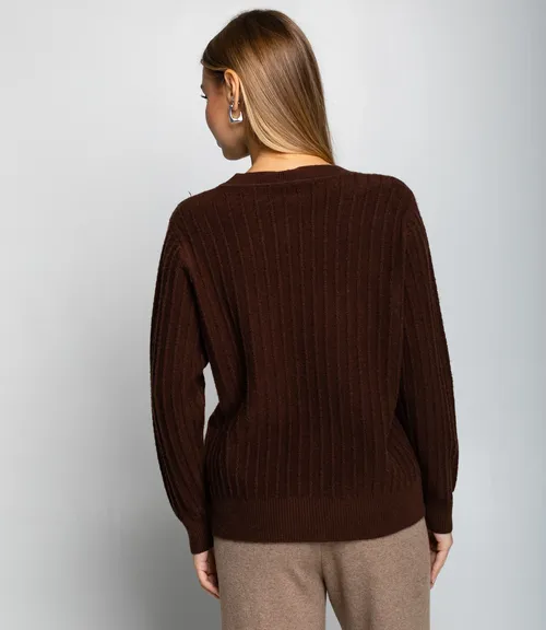 Джемпер #КТ8201 (5), шоколадный