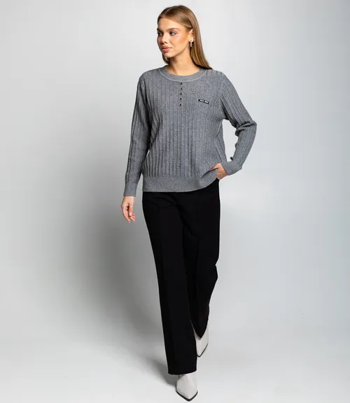 Джемпер #КТ8201 (5), серый