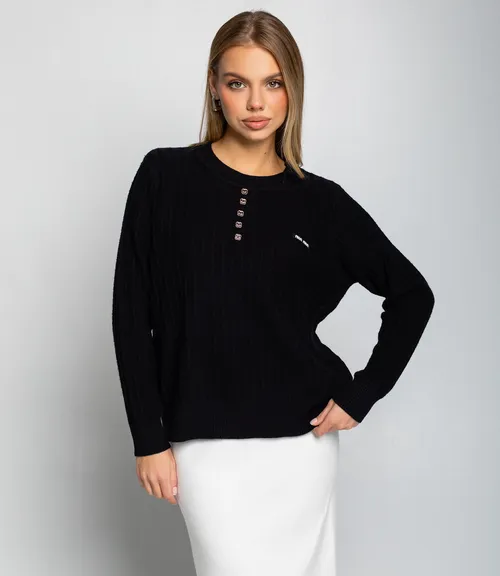 Джемпер #КТ8201 (5), чёрный