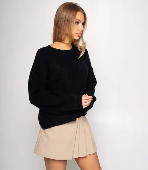 Джемпер #КТ6137, чёрный