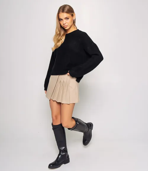 Джемпер #КТ6137, чёрный