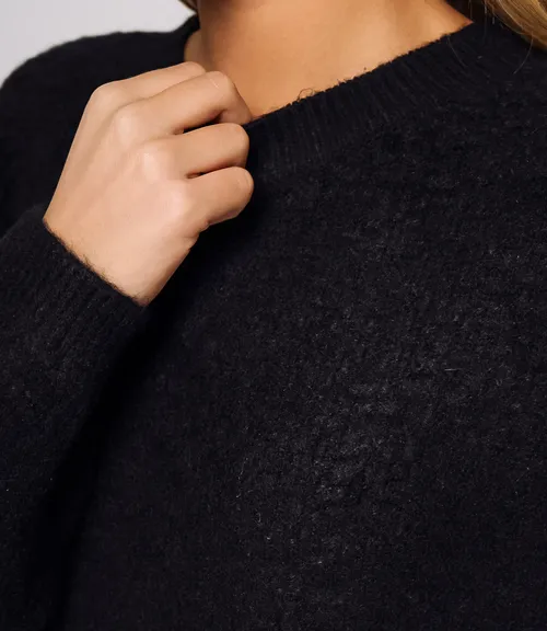 Джемпер #КТ6137, чёрный