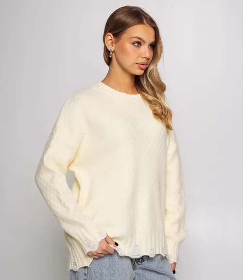 Джемпер #КТ6138 (1), кремовый