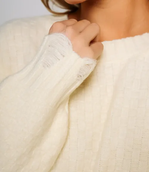 Джемпер #КТ6138 (1), кремовый