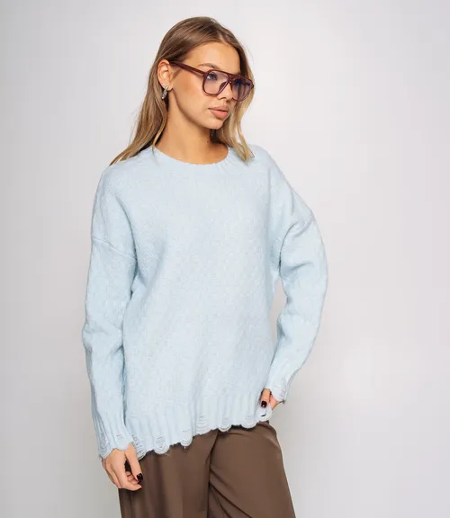 Джемпер #КТ6138 (1), голубой