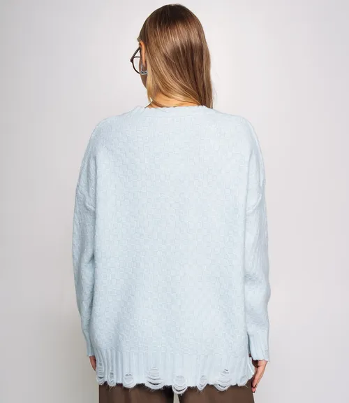 Джемпер #КТ6138 (1), голубой