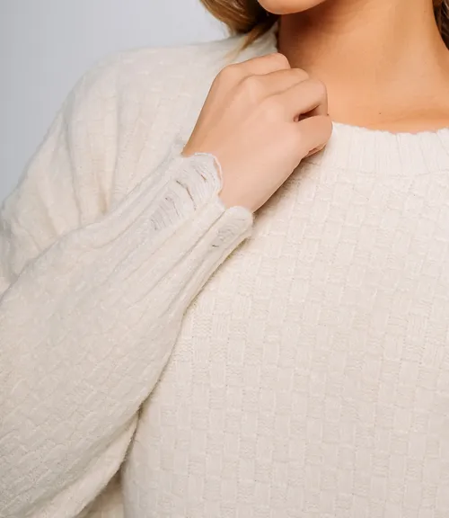 Джемпер #КТ6138 (1), светло-бежевый