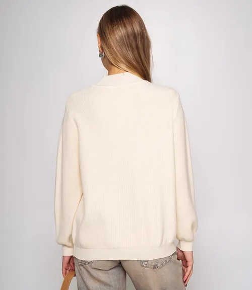 Джемпер #КТ24062, кремовый