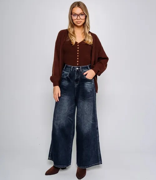 Джинсы #КТ5206 (2), тёмно-синий