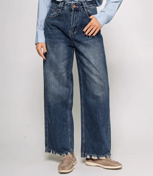 Джинсы #КТ868 (3), синий