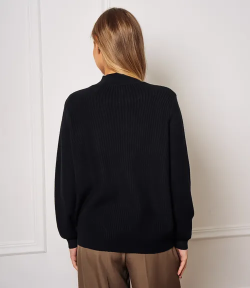 Джемпер #КТ24062, чёрный