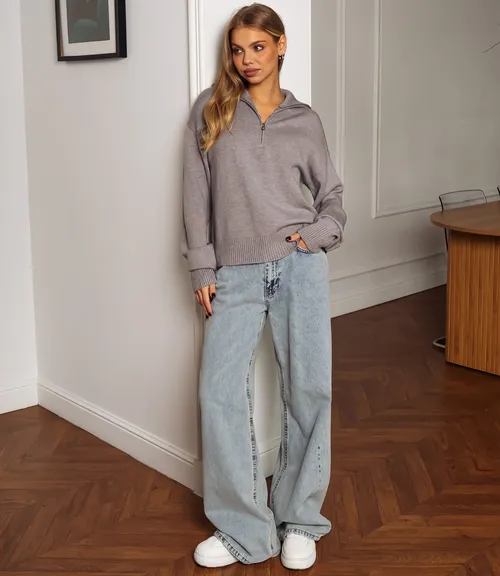 Джемпер #КТ888 (7), серый