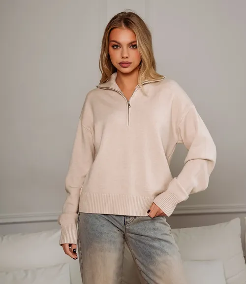 Джемпер #КТ888 (7), бежевый