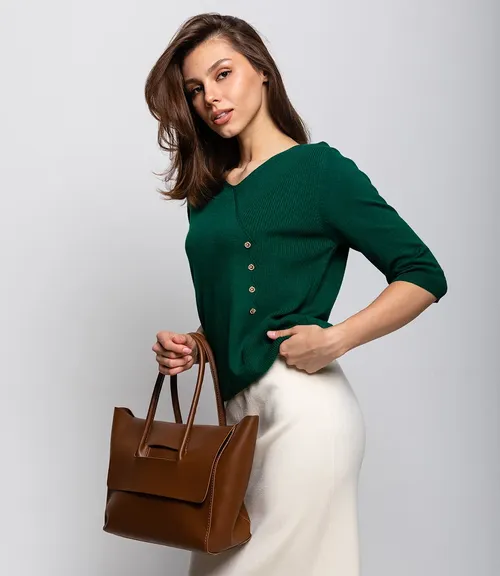 Джемпер #КТ9203 (2), изумрудный