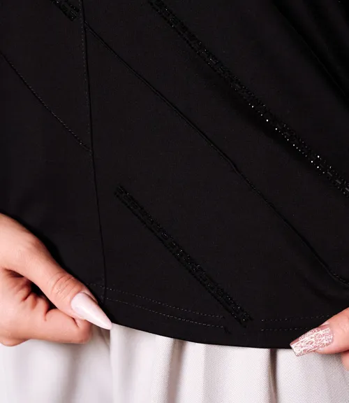 Футболка #КТ2617 (1), чёрный