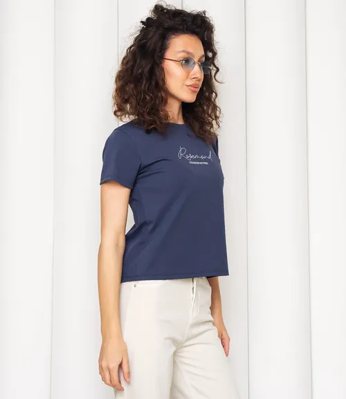 Футболка #КТ4502, синий