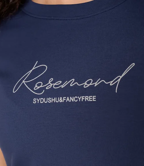 Футболка #КТ4502, синий