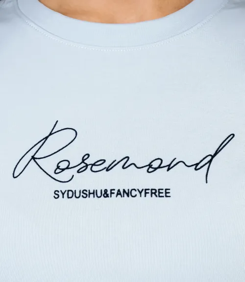 Футболка #КТ4502, голубой