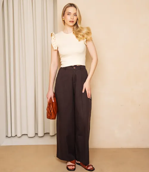 Футболка #ОКТ085006, кремовый