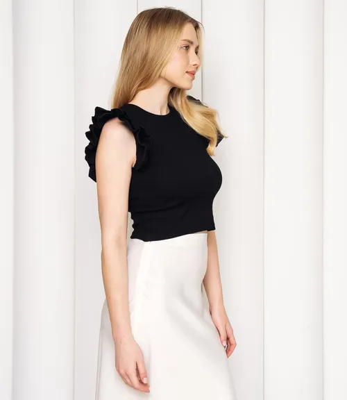 Футболка #ОКТ085006, чёрный