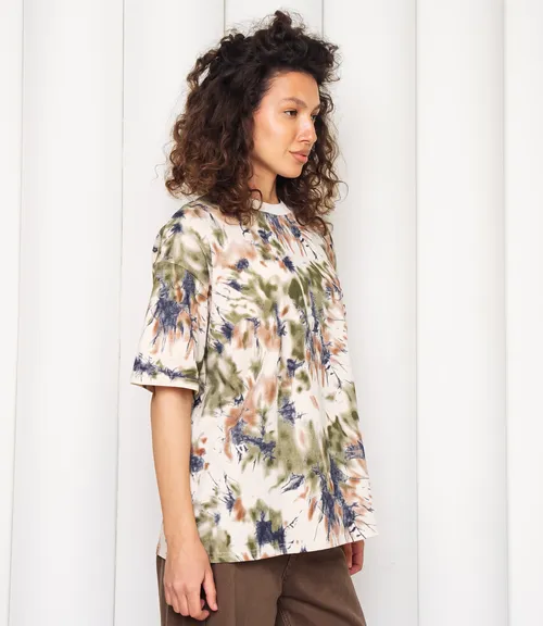 Футболка #КТ1622, бежевый