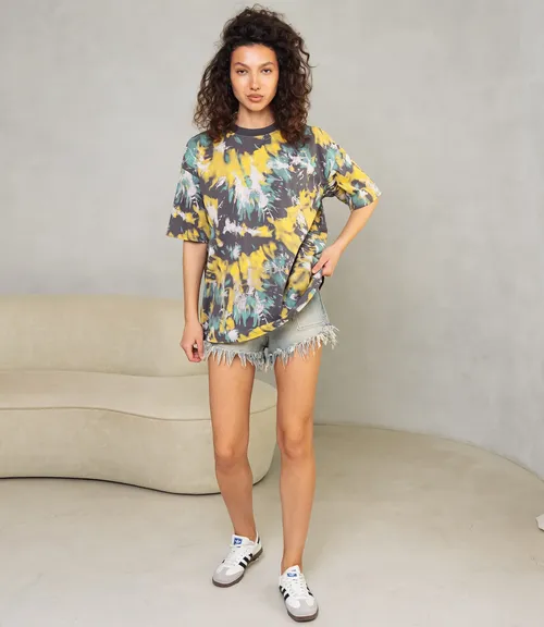 Футболка #КТ1622, тёмно-серый