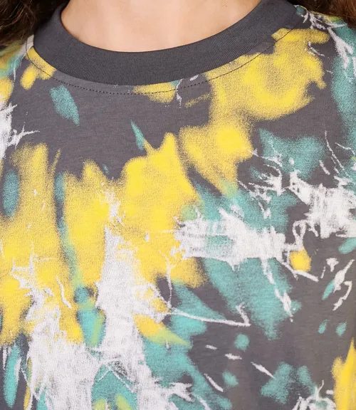 Футболка #КТ1622, тёмно-серый