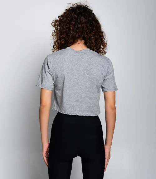 Футболка #КТ888110, серый меланж