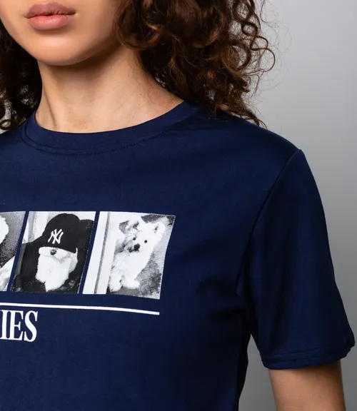 Футболка #КТ888110, синий