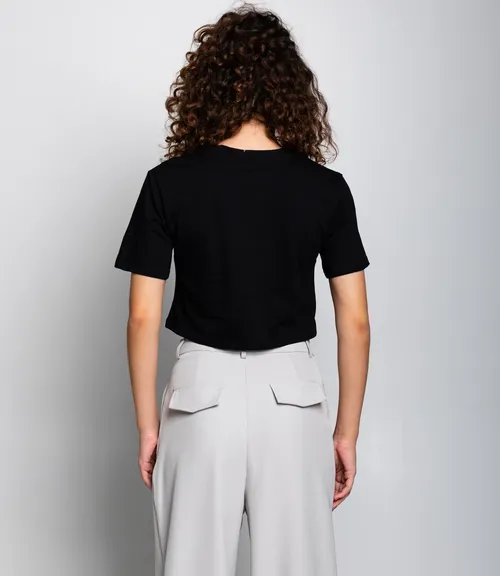 Футболка #КТ888119, чёрный