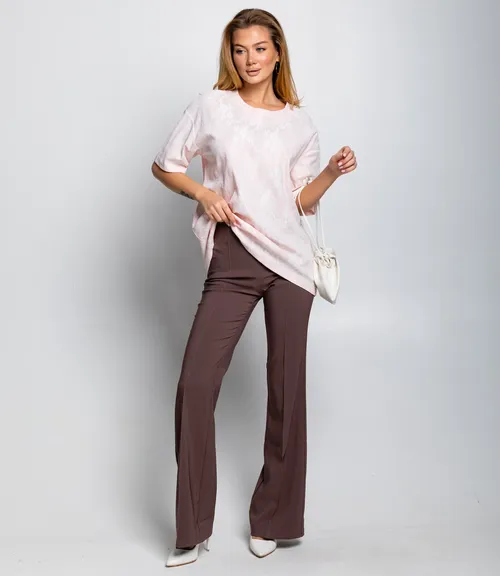 Футболка #КТ3035 (1), персиковый