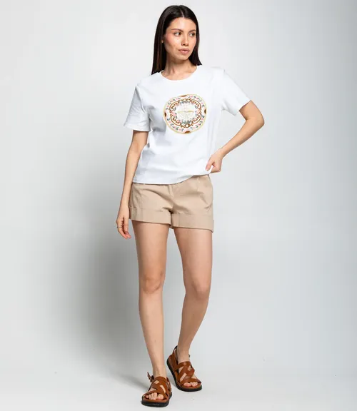 Футболка #КТ92139, белый