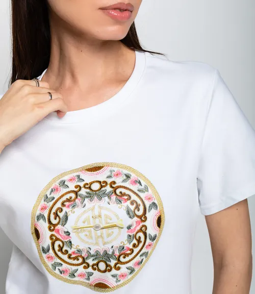 Футболка #КТ92139, белый