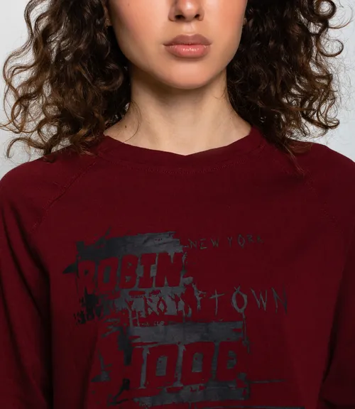 Футболка #КТ1652 (2), бордовый