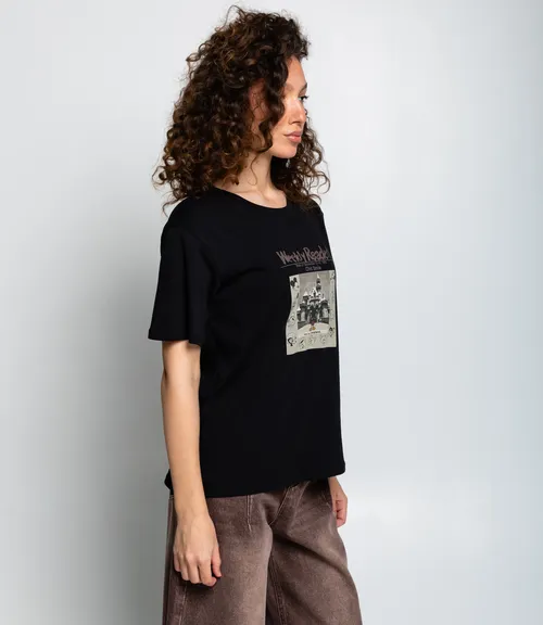 Футболка #КТ1387, чёрный