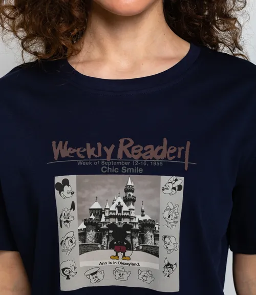 Футболка #КТ1387, тёмно-синий