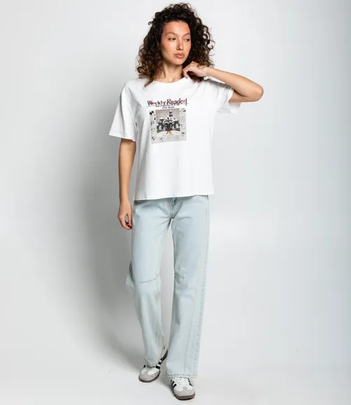 Футболка #КТ1387, белый