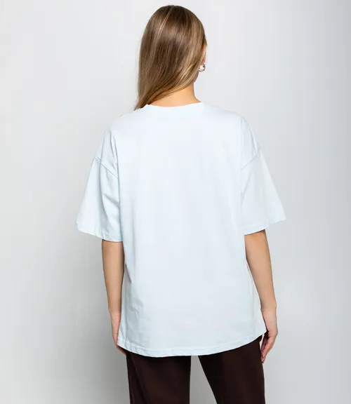 Футболка #КТ8802 (8), светло-голубой