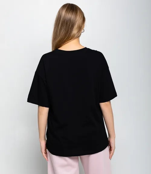 Футболка #КТ8802 (8), чёрный