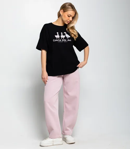 Футболка #КТ8802 (8), чёрный