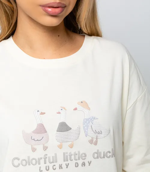 Футболка #КТ8802 (8), кремовый