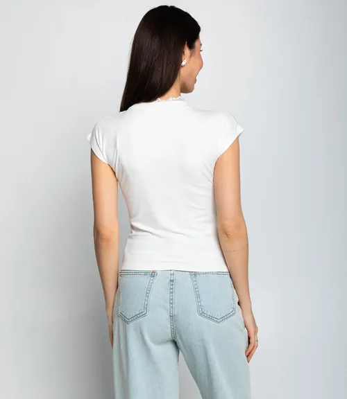 Футболка #КТ6858 (2), молочный