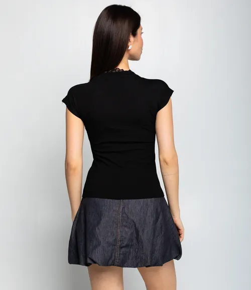 Футболка #КТ6858 (2), чёрный