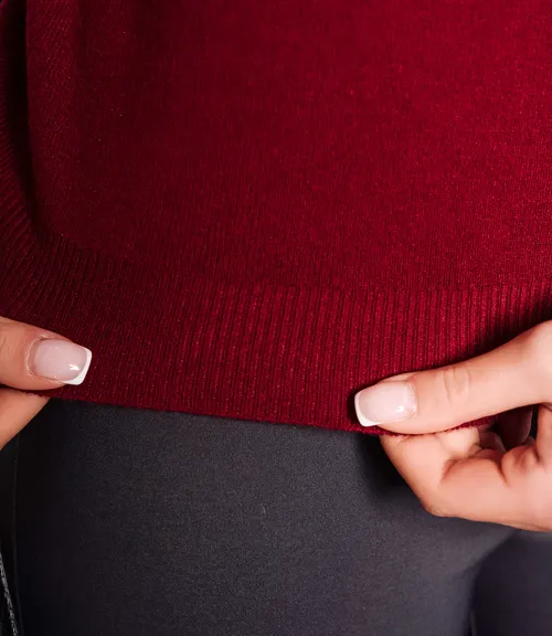 Футболка #КТ6010 (3), бордовый