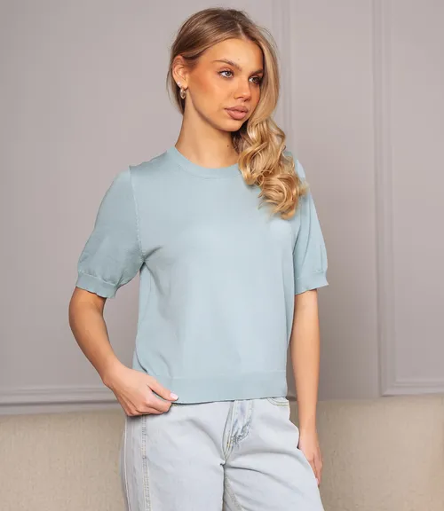 Футболка #ОКТ185001, ментоловый