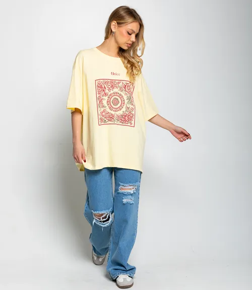 Футболка #КТ308230, жёлтый